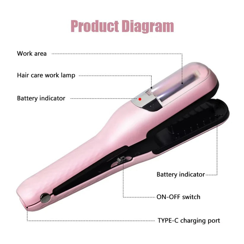 Rechargeable Portable Split End Trimmer with Type-C Battery – Hair Care Tool for Healthy Hair