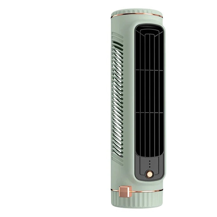 Sleek Bladeless Tower Fan - Modern Portable Cooling Solution for Home & Office