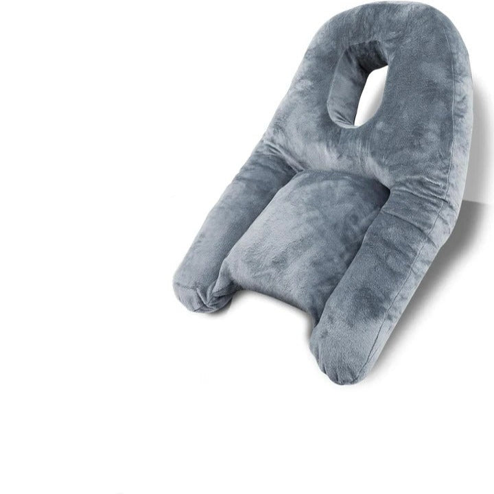 Face Down Recovery Pillow with Cavity Opening - Comfortable Support for Post-Surgery Recovery and Facial Treatments