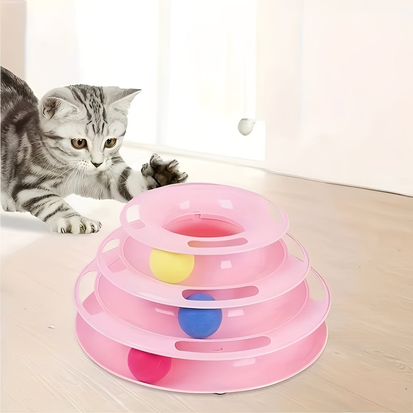 Interactive Cat Toy Set - Engaging Toys for Active Play & Mental Stimulation