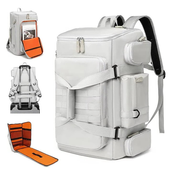 Versatile Travel Backpack with Padded Laptop Pocket & Multi-Compartment Organization for Ultimate Convenience
