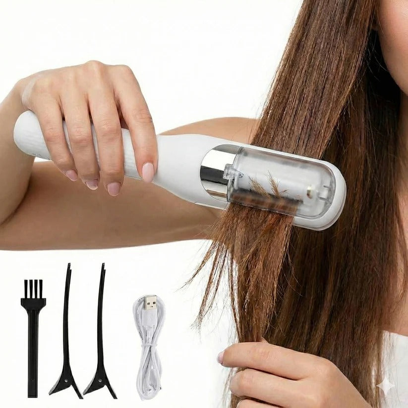 Rechargeable Portable Split End Trimmer with Type-C Battery – Hair Care Tool for Healthy Hair