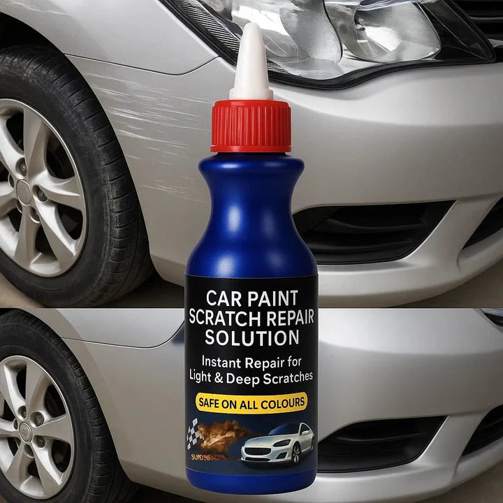 Non-Abrasive Scratch Repair Compound for Car Paint - Safe & Effective Automotive Scratch Remover