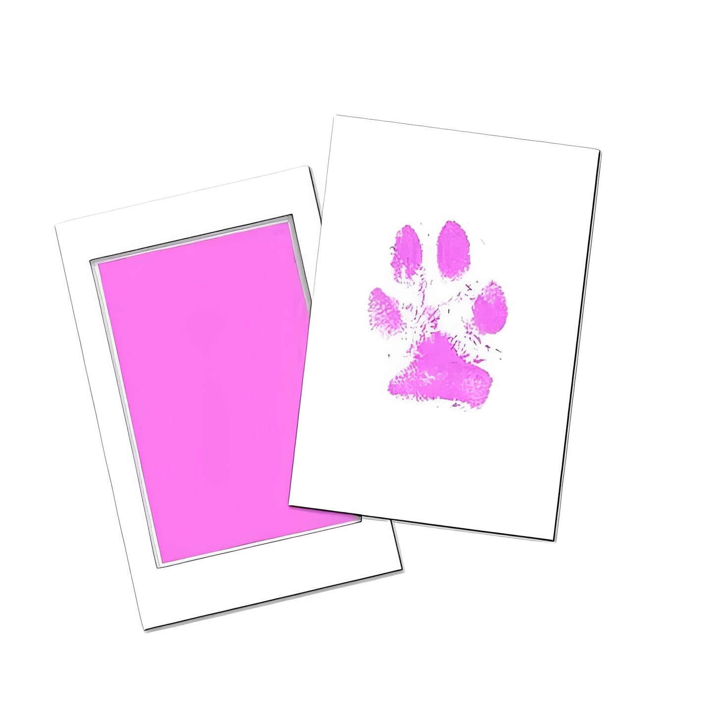 Dog Paw Print Impression Kit - Create Lasting Memories with Easy-to-Use Pet Keepsake Kit