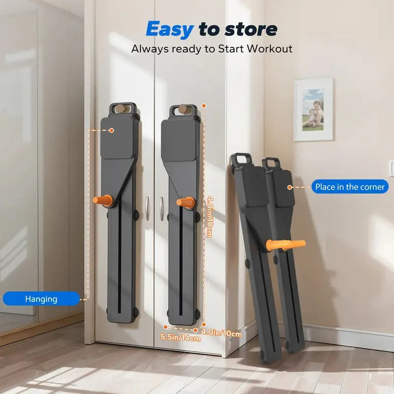 Core Training Board Set with Ab Roller, Resistance Bands, and Knee Mat - Ultimate Home Workout Equipment for Strength and Stability