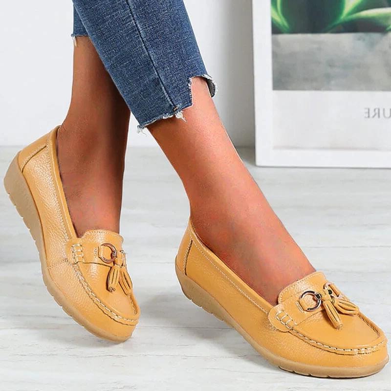Comfortable Orthopedic Loafers for Women - Stylish Supportive Footwear for All-Day Wear