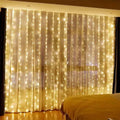 USB Powered LED Curtain String Lights - Versatile Indoor & Outdoor Decorative Lighting