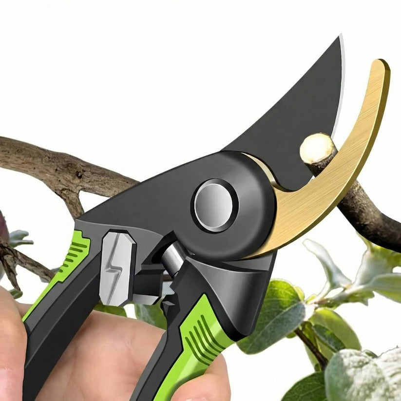 Premium Alloy Steel Pruning Shears - Durable Garden Cutting Tools for Branch Trimming & Horticulture