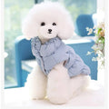 Winter Jacket for Dogs and Cats with Built-in Leash Ring - Warm, Stylish, and Functional Pet Outerwear