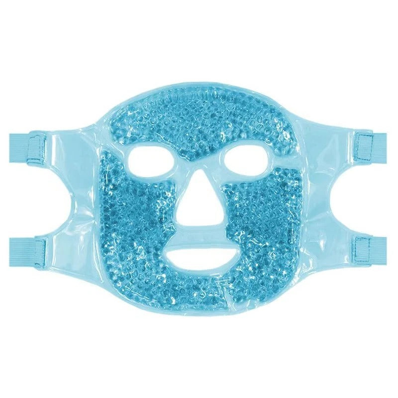 Versatile Reusable Gel Eye and Face Mask - Hot & Cold Therapy Cooling Wrap for Relaxation and Relief
