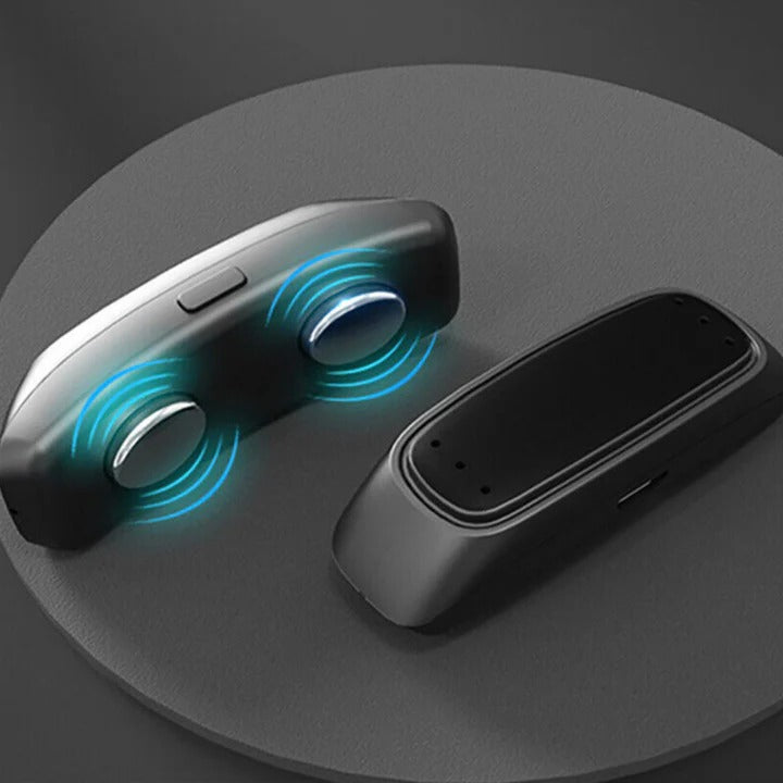 Rechargeable Snore Reduction Chin Strap with Adjustable Gentle Pulse Technology for Comfortable Sleep