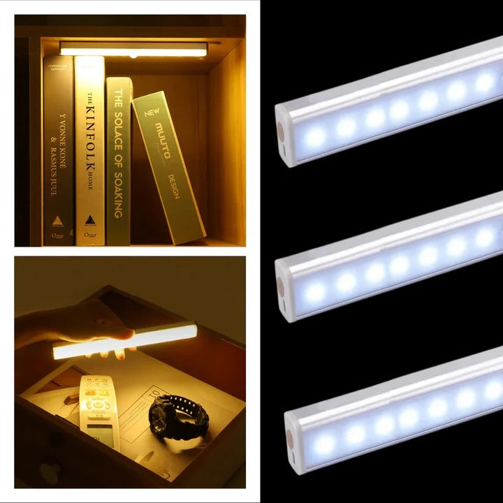 Wireless LED Indoor Motion Sensor Light - Energy-Efficient, Automatic On/Off, Easy Installation