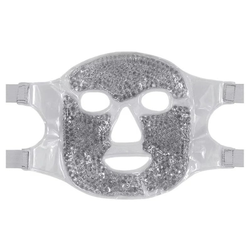 Versatile Reusable Gel Eye and Face Mask - Hot & Cold Therapy Cooling Wrap for Relaxation and Relief