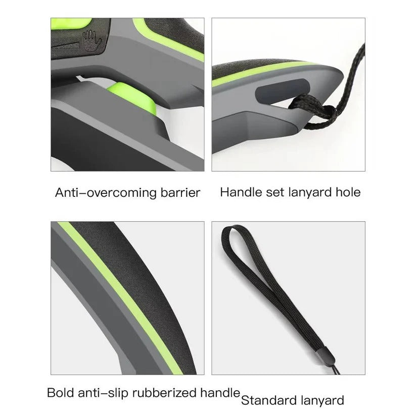Ergonomic Steel Blade Pruning Shears - Effortless Cutting with Comfortable Grip