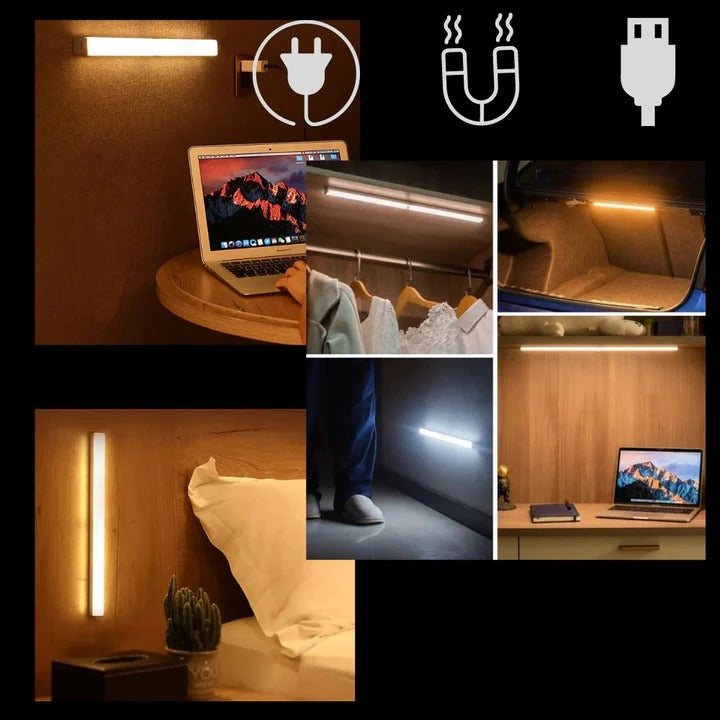 Wireless LED Indoor Motion Sensor Light - Energy-Efficient, Automatic On/Off, Easy Installation