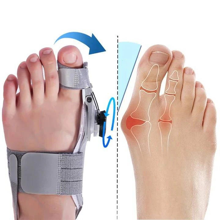 Adjustable Toe Spacer for Optimal Foot Alignment & Comfort Support
