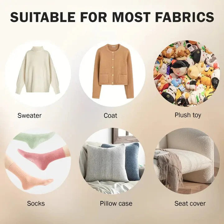 Rechargeable Electric Lint Remover for Garments & Upholstery - Effortless Fabric Care Tool