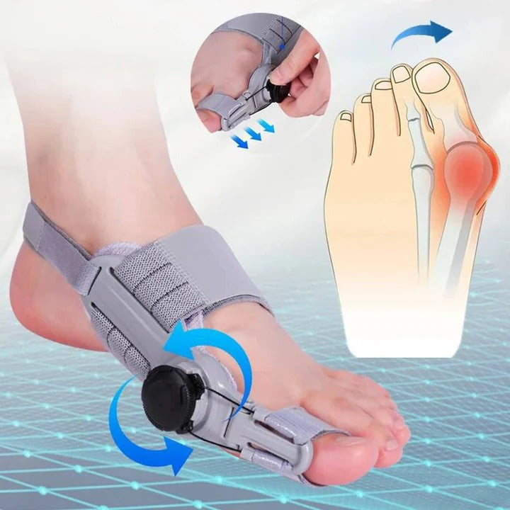 Adjustable Toe Spacer for Optimal Foot Alignment & Comfort Support
