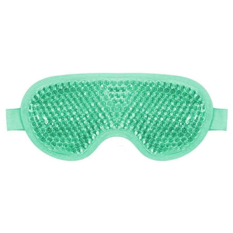 Versatile Reusable Gel Eye and Face Mask - Hot & Cold Therapy Cooling Wrap for Relaxation and Relief