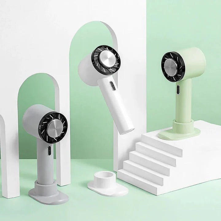Portable USB Desktop Air Cooler Fan with Adjustable Speed Control - Compact & Efficient Cooling Solution