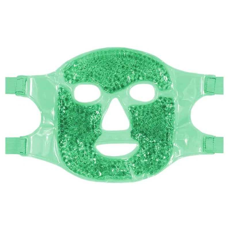 Versatile Reusable Gel Eye and Face Mask - Hot & Cold Therapy Cooling Wrap for Relaxation and Relief
