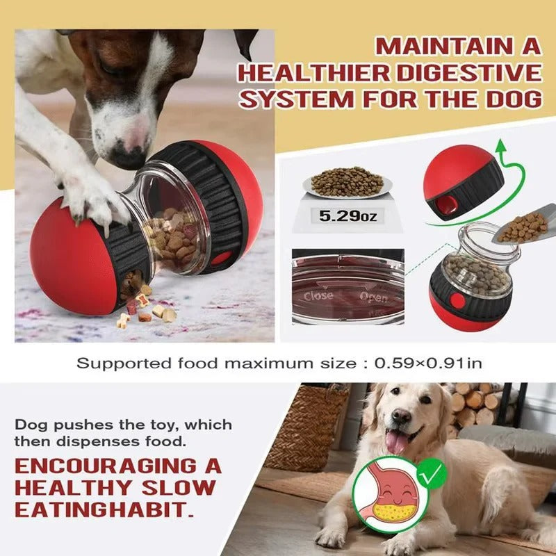 Interactive Puzzle Treat Toy for Dogs & Cats - Slow Feeder Design for Engaging Play & Healthy Eating
