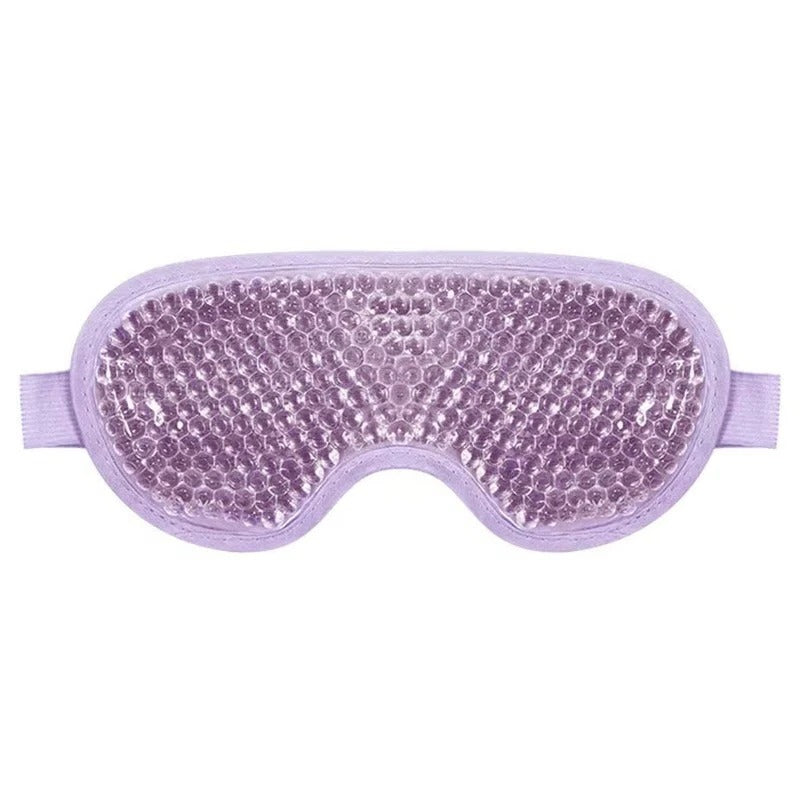 Versatile Reusable Gel Eye and Face Mask - Hot & Cold Therapy Cooling Wrap for Relaxation and Relief