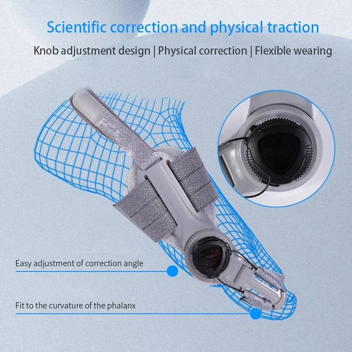 Adjustable Toe Spacer for Optimal Foot Alignment & Comfort Support
