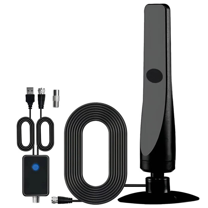 High-Performance Amplified Indoor Digital TV Antenna - Superior Local Channel Reception