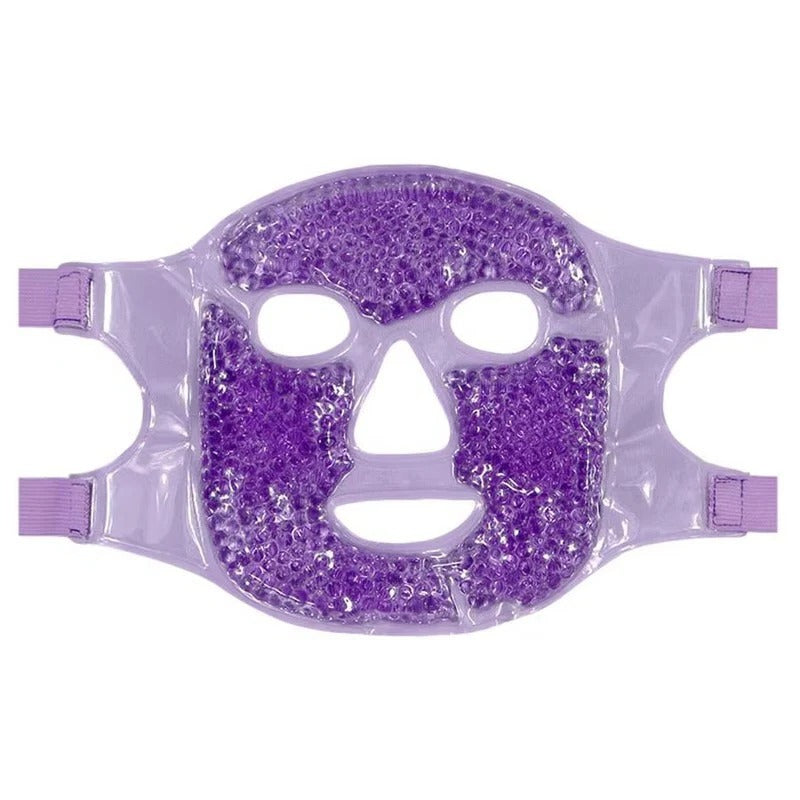 Versatile Reusable Gel Eye and Face Mask - Hot & Cold Therapy Cooling Wrap for Relaxation and Relief