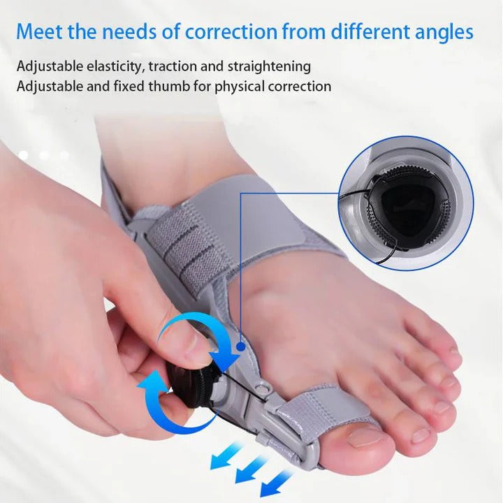 Adjustable Toe Spacer for Optimal Foot Alignment & Comfort Support