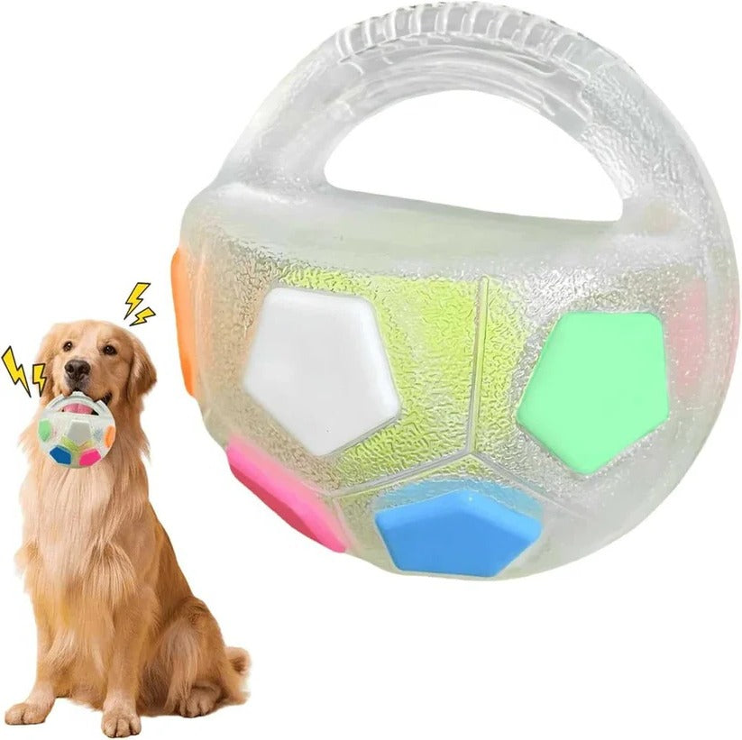 Durable Rubber Football Dog Toy with Unique Bottle Design - Perfect for Heavy Chewers