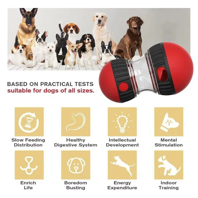 Interactive Puzzle Treat Toy for Dogs & Cats - Slow Feeder Design for Engaging Play & Healthy Eating