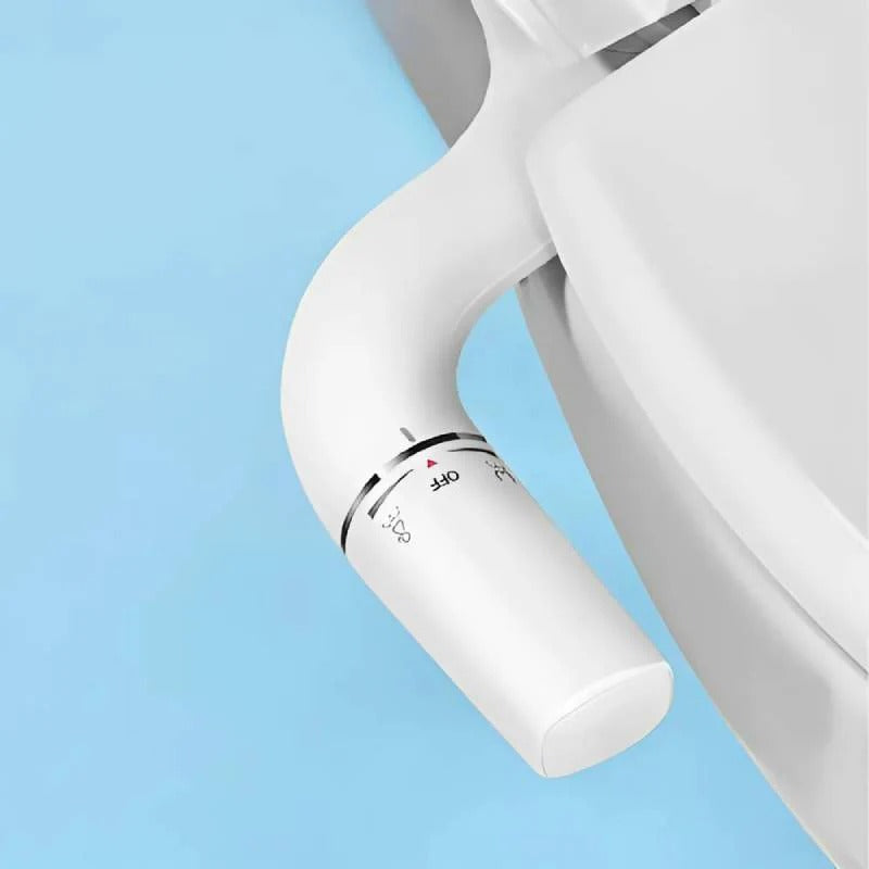 Dual Nozzle Bidet Toilet Attachment - Rear & Gentle Wash for Ultimate Comfort & Hygiene