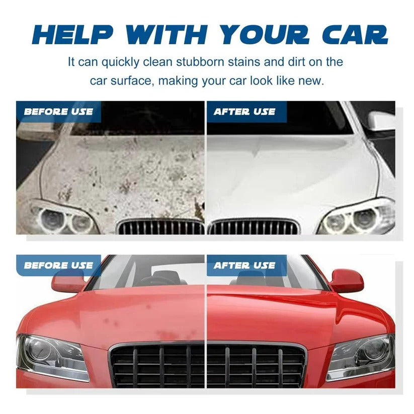 Ceramic Car Paint Protection Spray Kit - Gloss Finish with Microfiber Towel & Sponge for Ultimate Shine and Durability