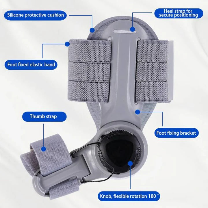 Adjustable Toe Spacer for Optimal Foot Alignment & Comfort Support