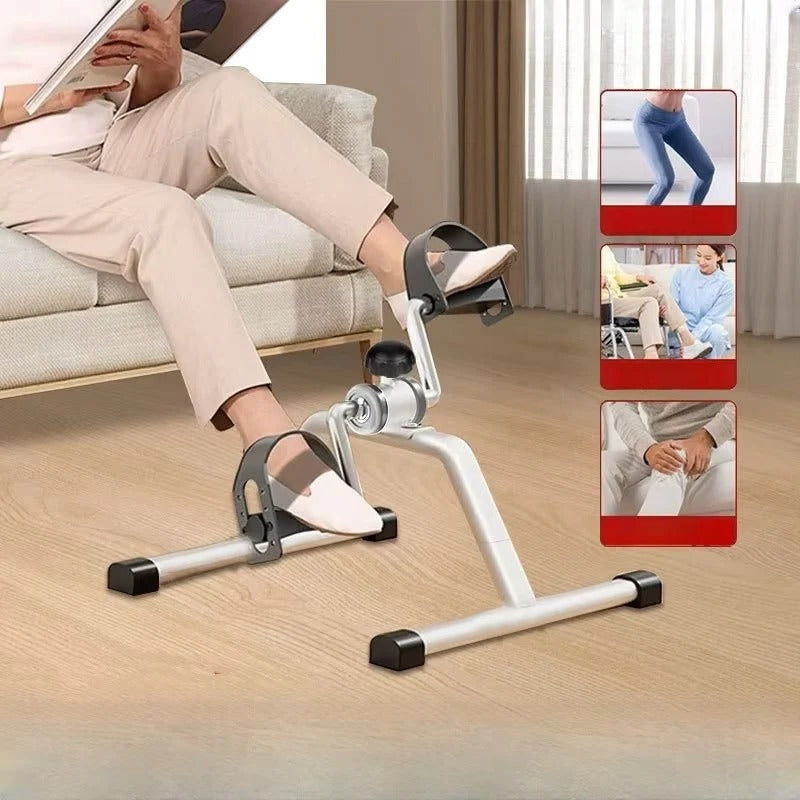 Compact Pedal Exerciser Machine for Arm and Leg Workout - Portable Fitness Equipment for Home and Office Use