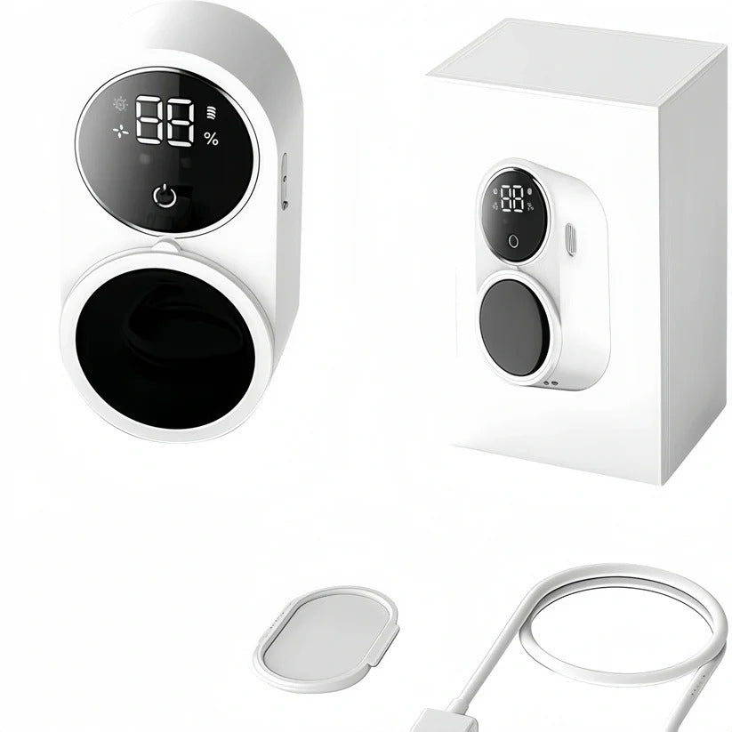 Touchless Sensor Wall Mount UV Toothbrush Holder & Organizer - Hygienic, Space-Saving Design