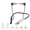 Rechargeable 650nm Red Light Therapy Device with Dual Ear & Nasal Probes for Pain Relief and Wellness