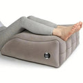 Adjustable Inflatable Leg Rest Pillow with Storage - Elevate Comfort for Travel & Home Use