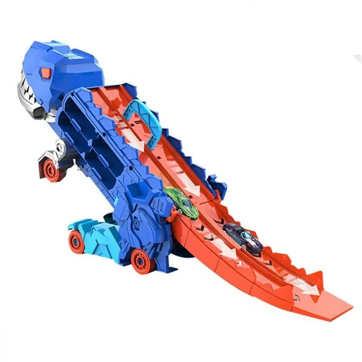 Pull Back Action Dinosaur Toy Truck for Kids - Fun & Interactive Play Vehicle