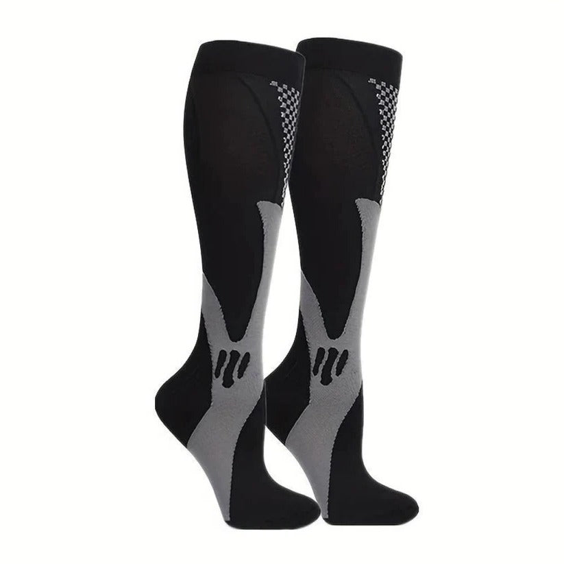 Women's Breathable Compression Socks - Ultimate Support for Running & Sports Recovery