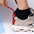 Portable Shoe Horn with Clip & Slip Function - Easy Grip, Travel-Friendly Design