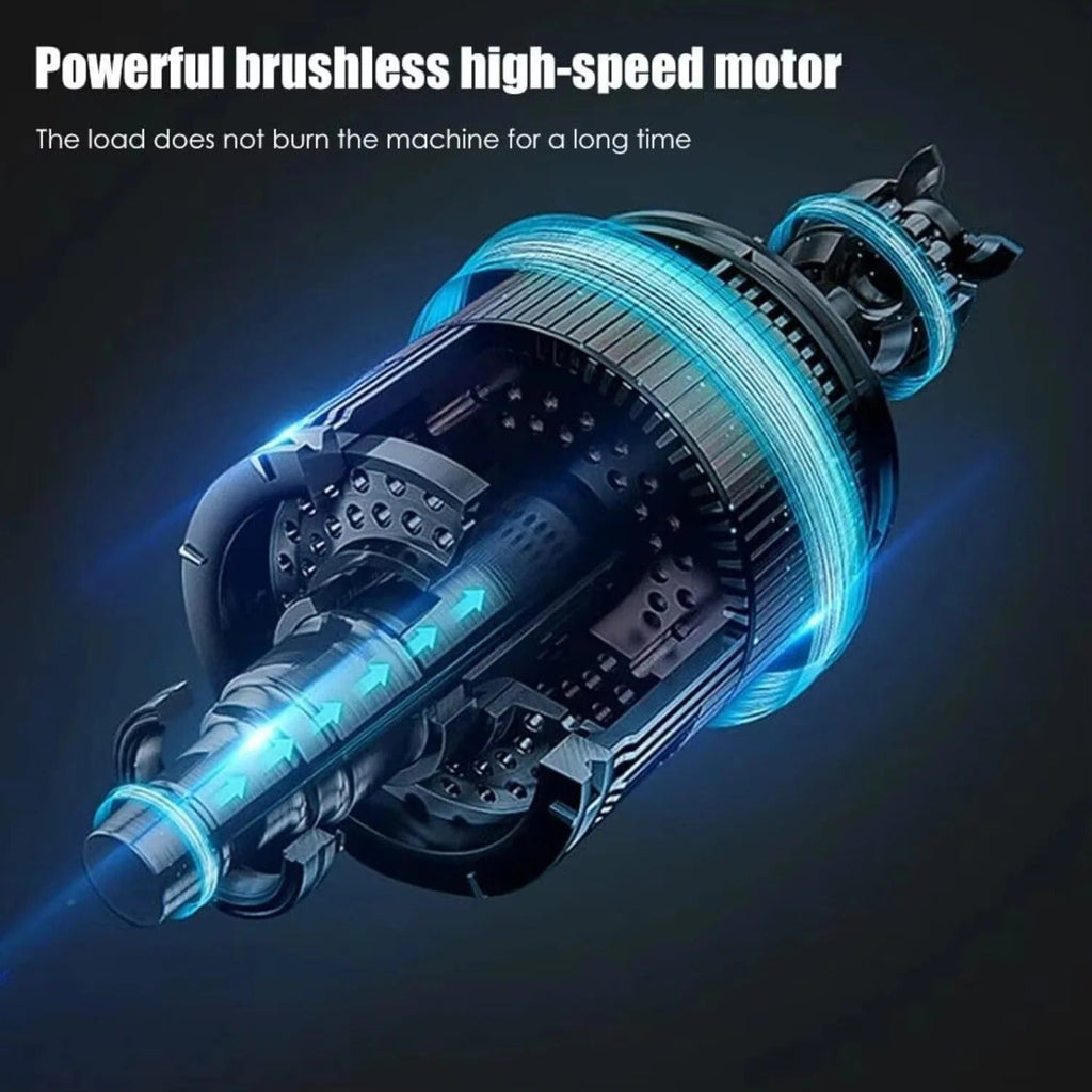 Cordless Adjustable Grass Trimmer with Dual 24V Batteries - Lightweight & Powerful for Effortless Lawn Care