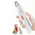 Quiet Rechargeable Dog & Cat Nail Grinder - Low Noise Pet Nail Trimmer for Safe & Easy Grooming
