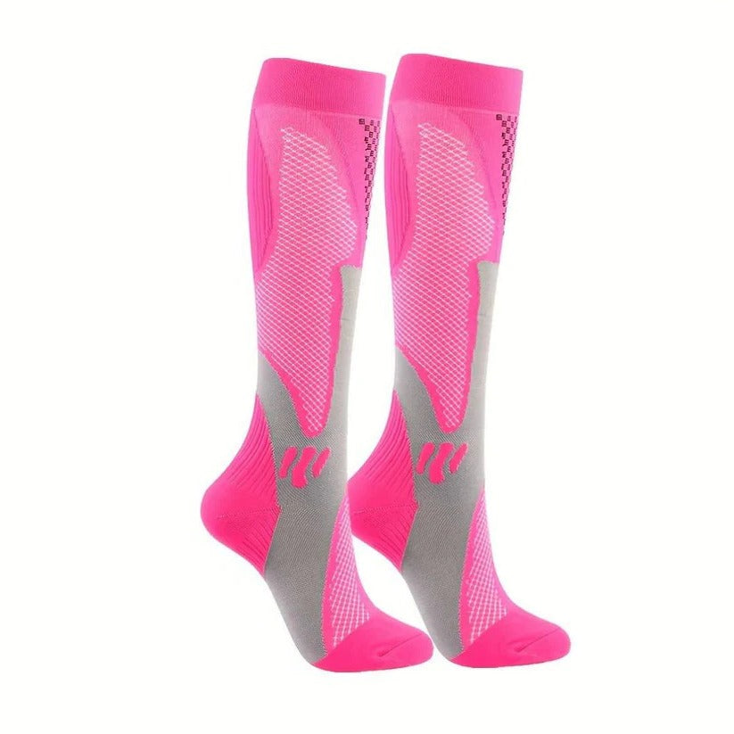Women's Breathable Compression Socks - Ultimate Support for Running & Sports Recovery