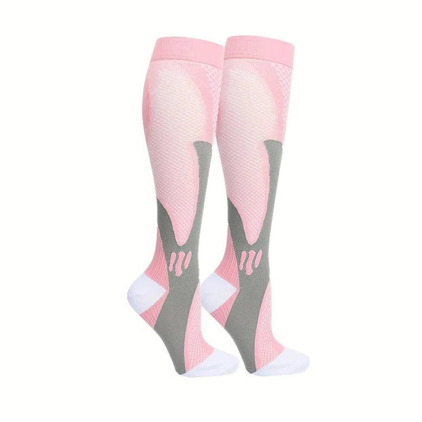 Women's Breathable Compression Socks - Ultimate Support for Running & Sports Recovery