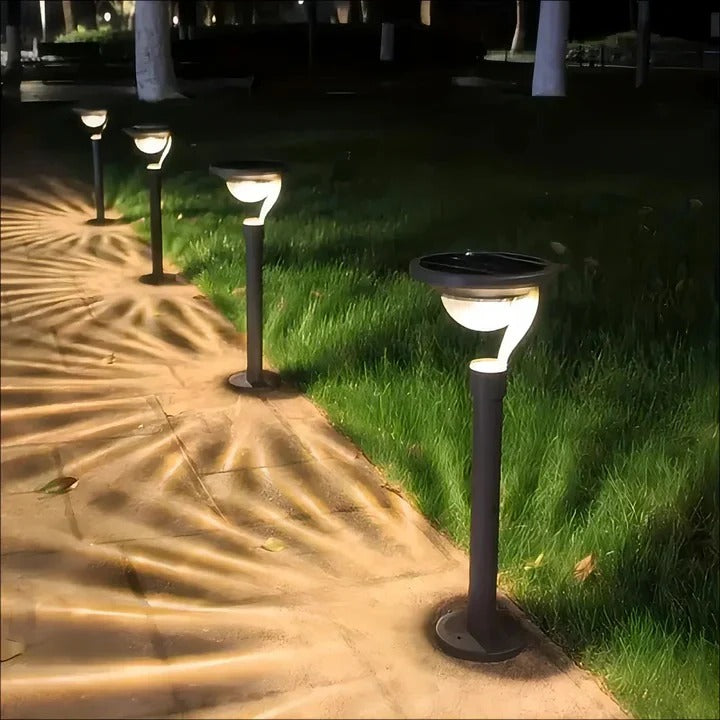 Solar-Powered Outdoor LED Motion Sensor Lamp - Energy-Efficient, Waterproof, and Eco-Friendly Lighting for Patios, Gardens, and Pathways