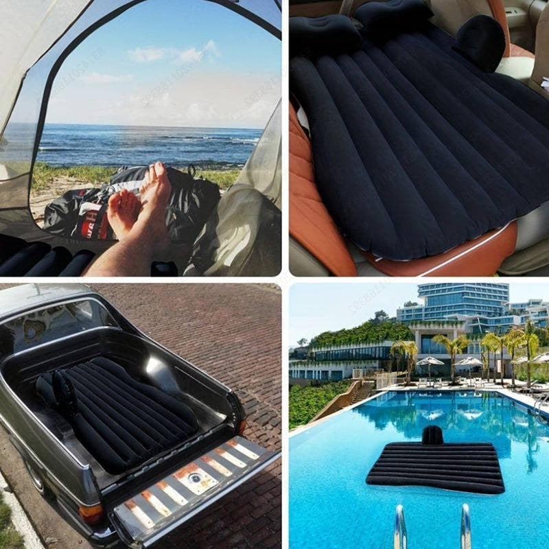 Premium Inflatable Backseat Air Mattress for SUVs, Trucks & RVs - Ultimate Comfort for Road Trips