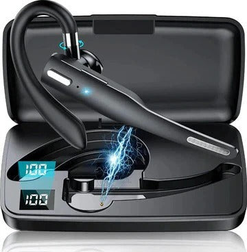 Bluetooth 5.1 Trucker Headset - Dual Microphone Noise Cancelling Technology for Clear Communication